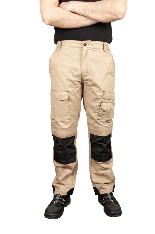 Security Line Men's Highland Pants, Beige/Black, 30