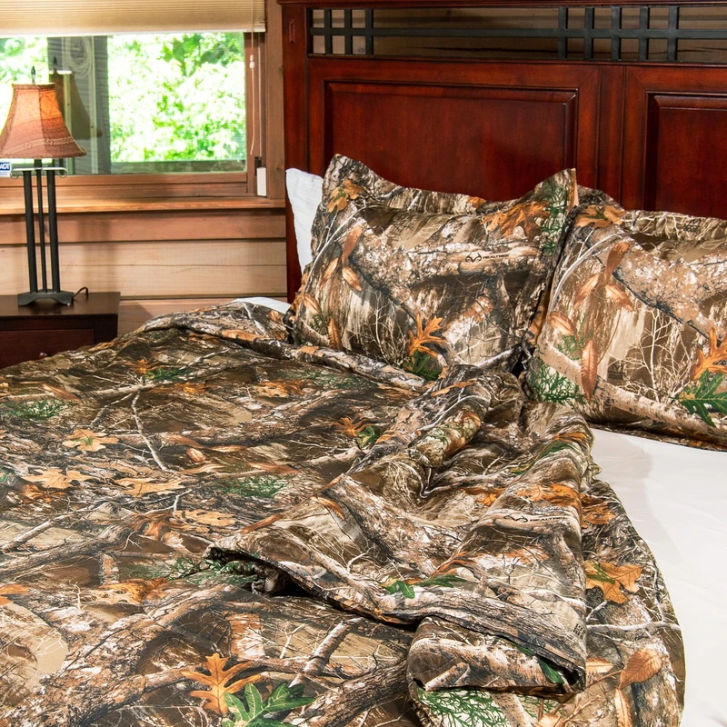 Northwest Comforter & Shams Set, Polyester, Realtree Edge, King