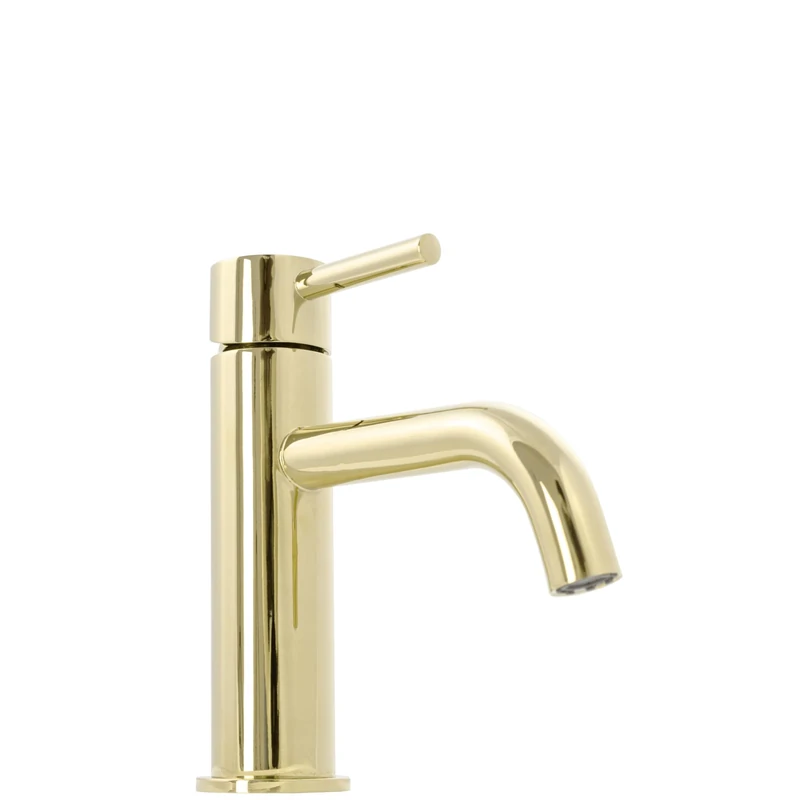 Rea Bathroom Sink tap Lungo Low – Gold – REA-B4520