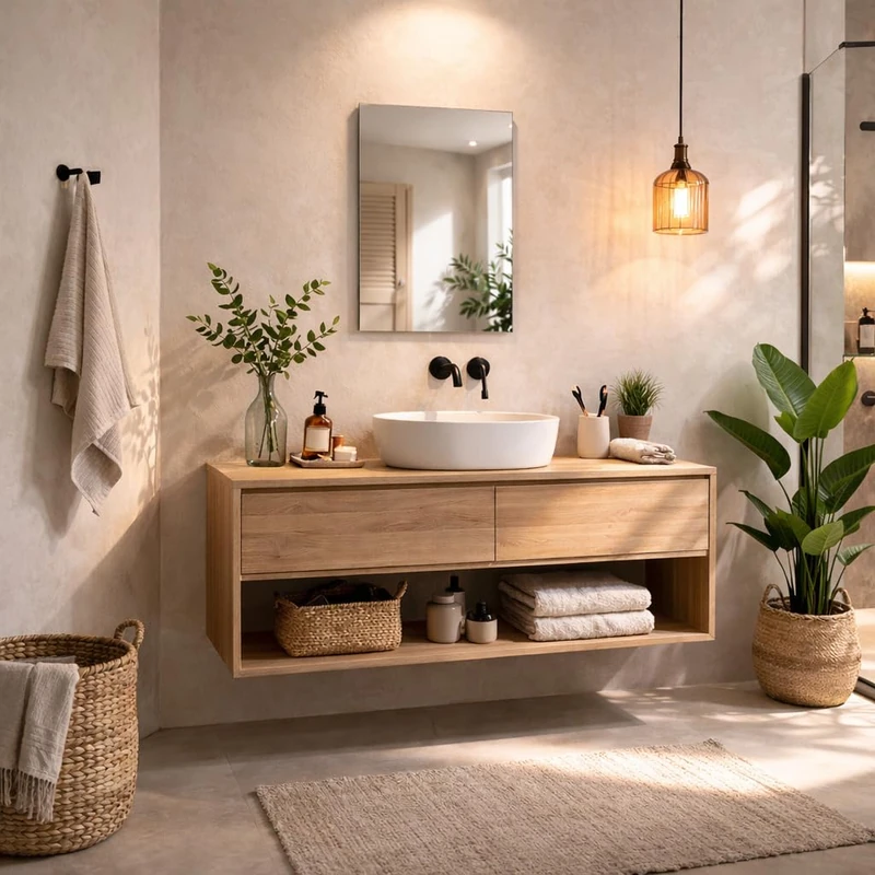 Baikal Bathroom Mirror. Various Shapes LED Option. Styles To Fit In The Bathroom Or Any Room Of The House. 40 x 60 cm. Smooth Mirror