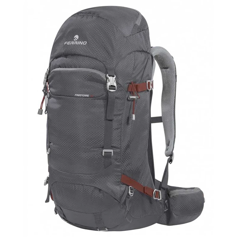 Ferrino Backpack finisterre 38 liters 75742 MDD color anthracite backpack ideal for hiking walking santiago bastino with net capacity 38 liters - Image 1