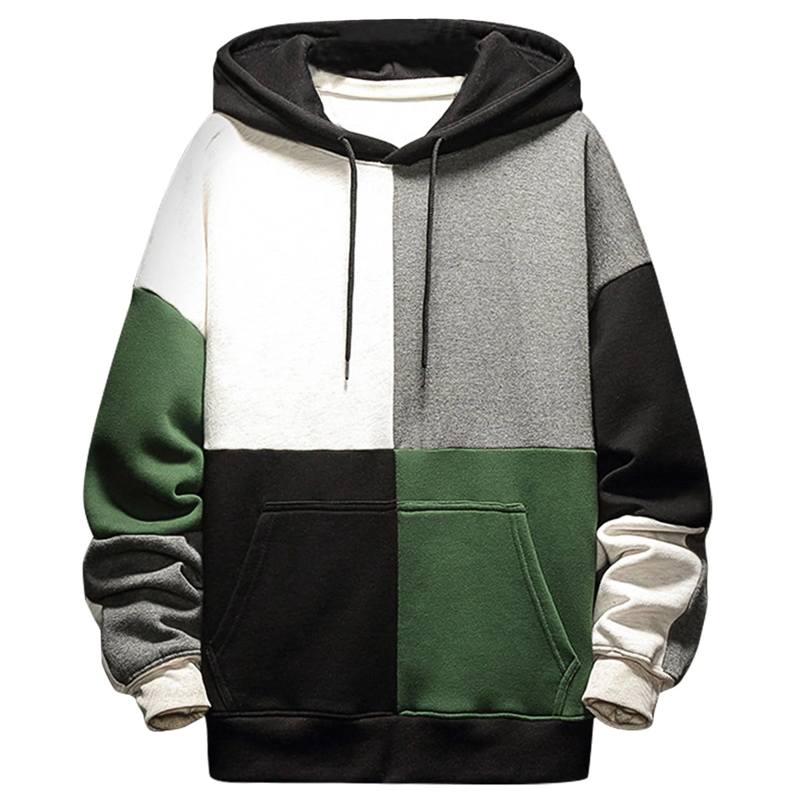 Men's Hoodie Hooded Pullover Outdoor Sweatshirt Top Blouse Streetwear Urban Jumper Casual Print Hoody Autumn Winter