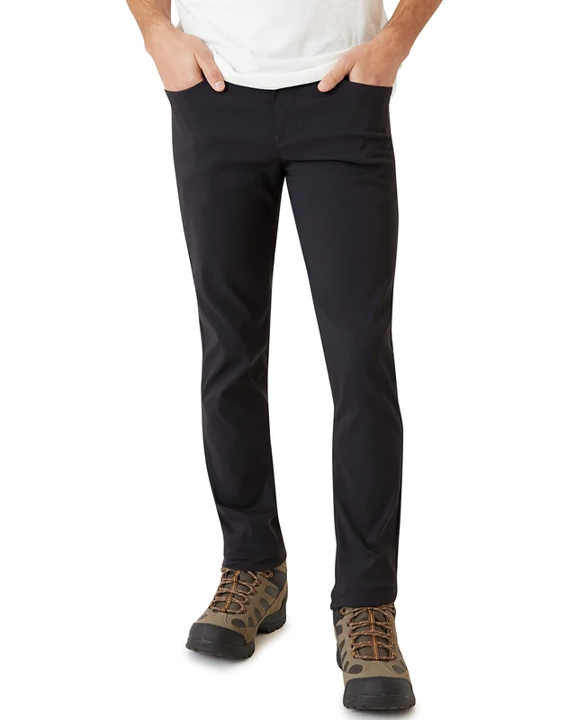Weatherproof Vintage Expedition Pants for Men, Slim Fit Stretch Pants, Charcoal, 32W x 30L - Image 1