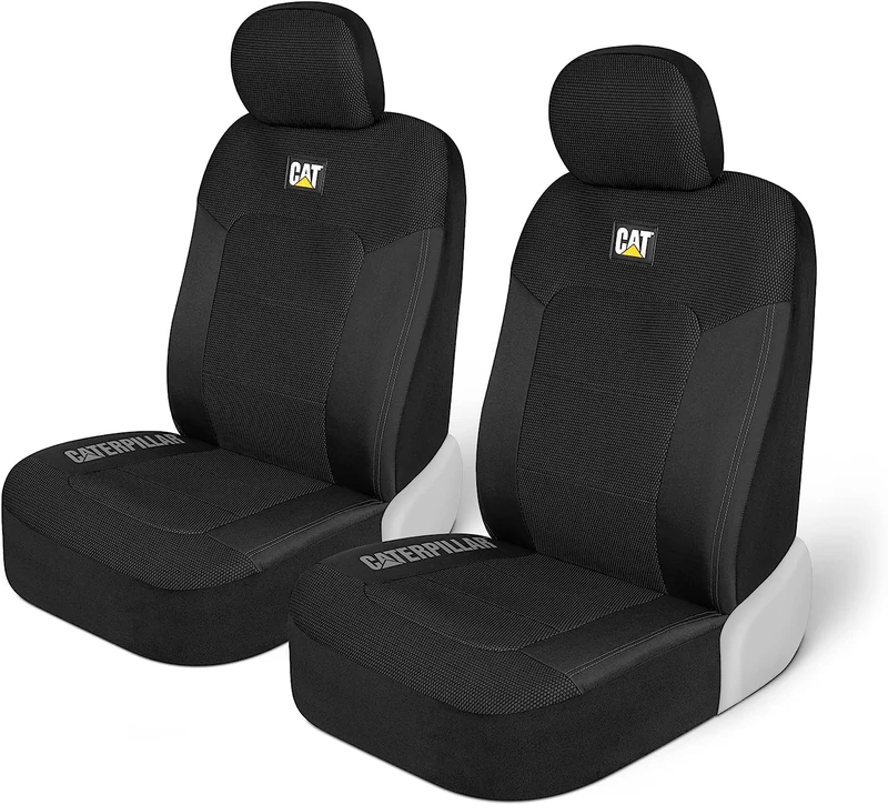 CAT MeshFlex 2-Tone Front Car Seat Covers - Set of 2 - Image 1