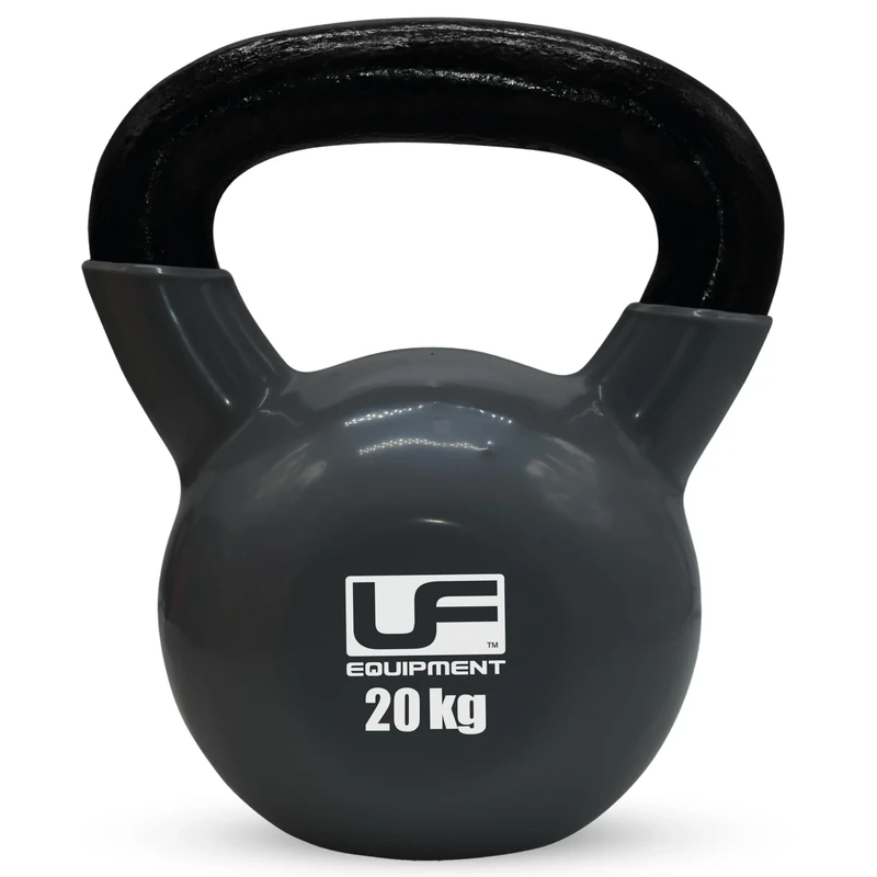 Urban Fitness Unisex Urban Fitness Cast Iron Kettlebell, White, One Size UK