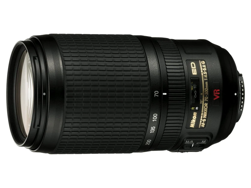 Nikon Lens Nikkor AF-S VR II Zoom 70-300mm f/4.5-5.6G IF-ED, Black (Renewed)