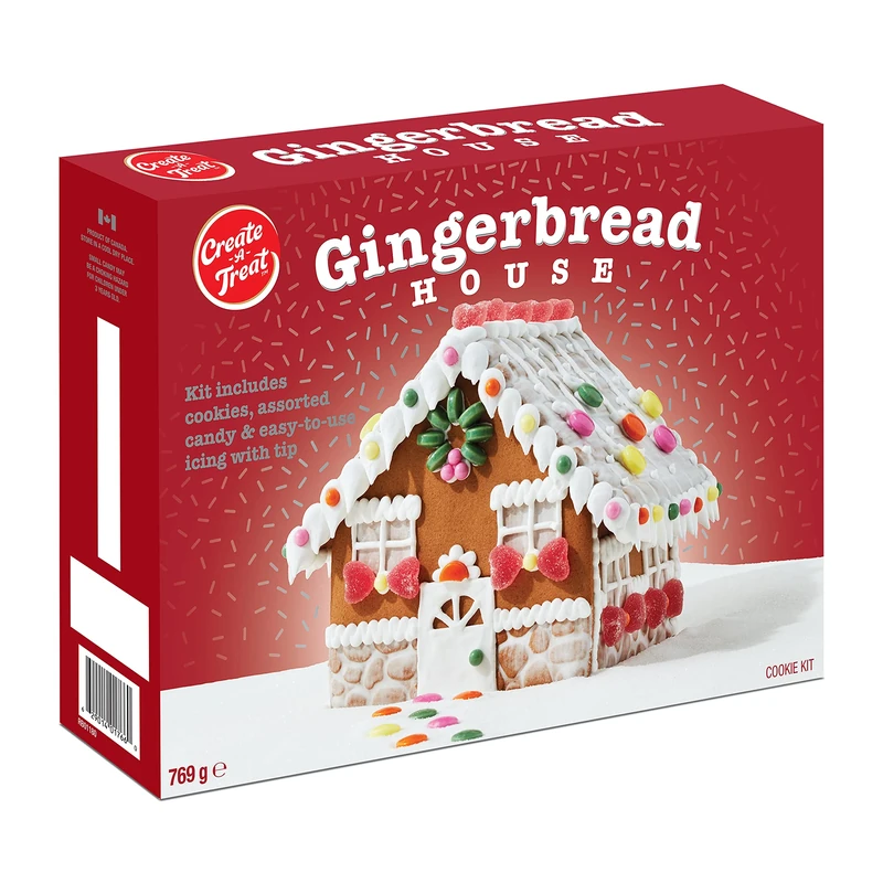 Create-A-Treat Medium Gingerbread House 769g