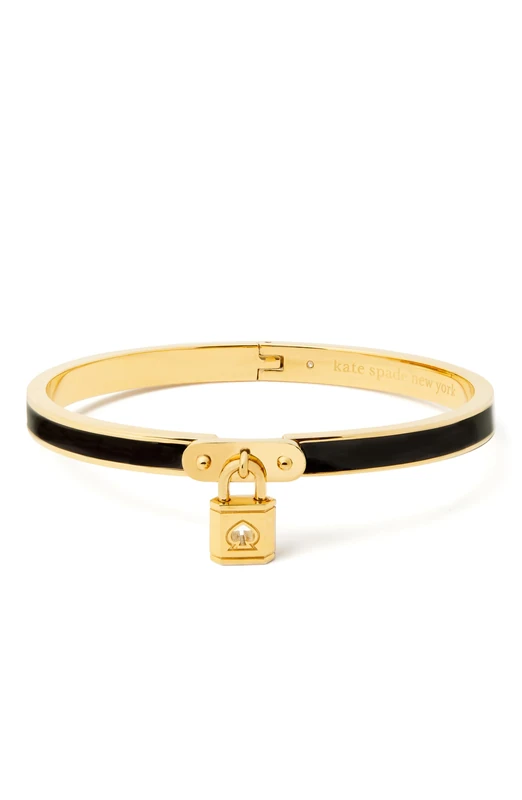Kate Spade New York charm bangle, Black - Image 1