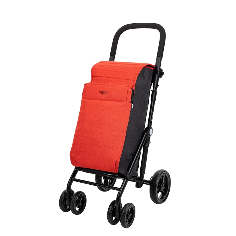 Carlett Shopping rollators, Red, 25kg