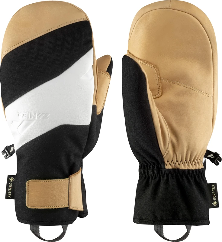 Zanier Women SKY.GTX Mitten, Black/Beige, 7