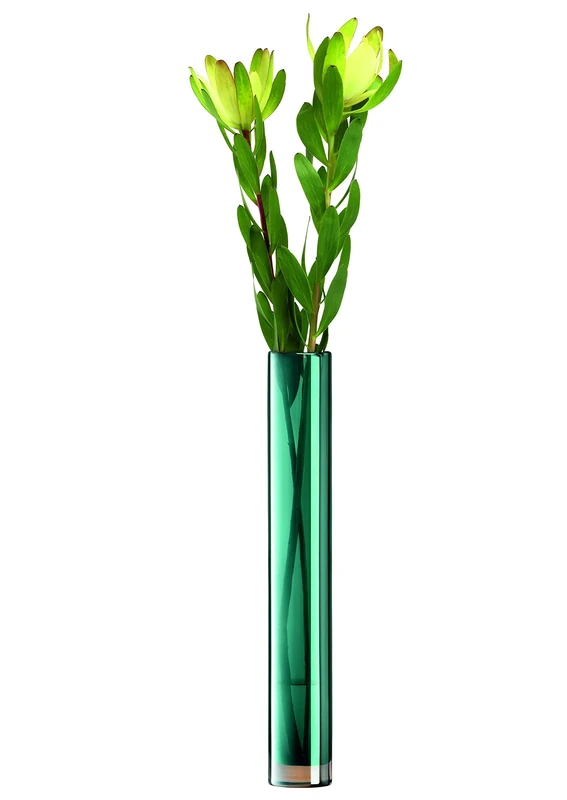 LSA International Epoque Vase H48cm Peacock/Lustre| 1 Unit | Mouthblown & Handmade Glass | EQ19