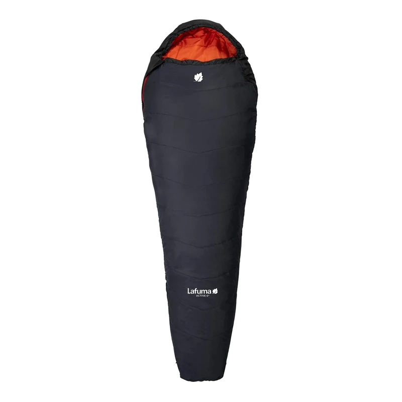 Lafuma - Active 0 ° - Mixed Sleeping Bag with Compression Bag - Synthetic - Water repellent - Tear resistant - Dark blue