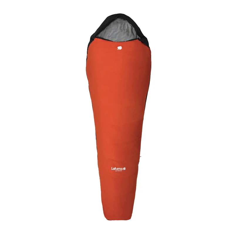 Lafuma - Active 10° - Adult Sleeping Bag with Compression Bag - Synthetic - Waterproof - Comfort Temperature 12°C - Orange