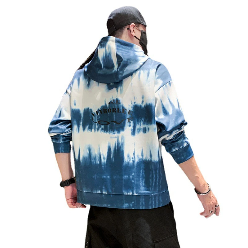 s.Oliver Men's Jacket in Material Mix, Blue, M