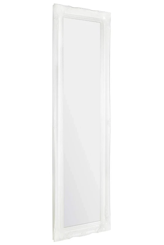 MirrorOutlet Milton Manor White Shabby Chic Design Dress Big Wall Mirror 5Ft6 X 1Ft6 167cm X 45cm, 829117760-M