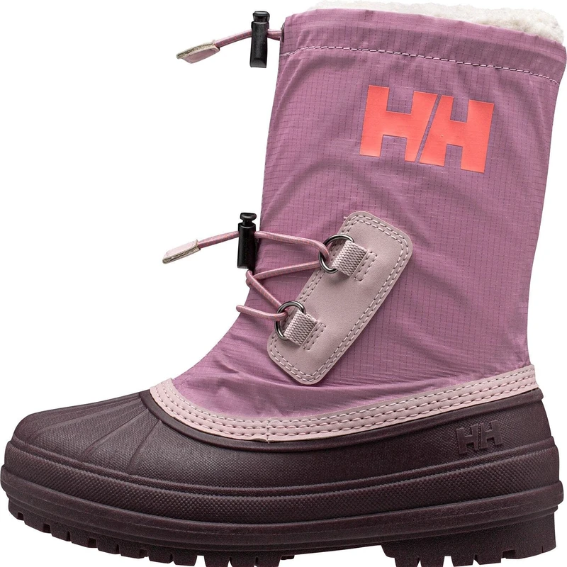 Helly Hansen Boy's Unisex Kids Varanger Insulated Backpacking Boot, Pink Ash/Syrin, 10 UK Child
