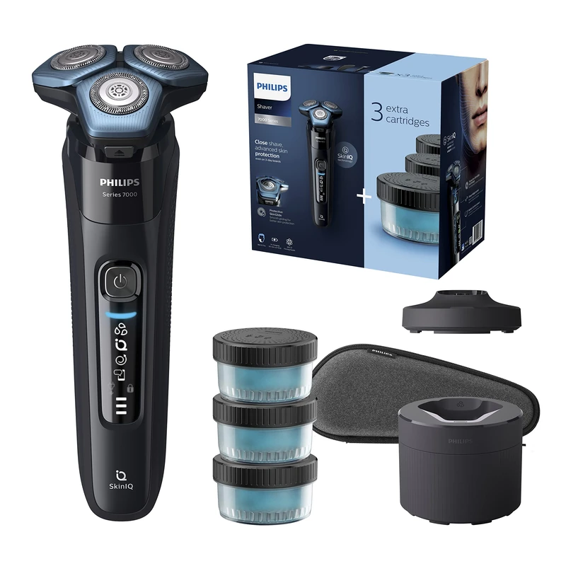 Philips Shaver 7000 Series Wet & Dry Electric Shaver (Model S7783/63)