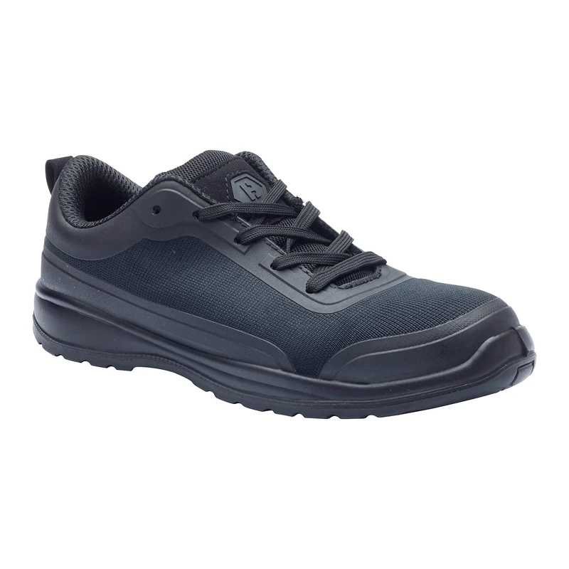 Blackrock Memphis S1-P Lightweight Non Metallic Safety Trainers, Anti Static Leather Safety Work Shoes with Metal Free Composite Toe Cap and Protective Midsole