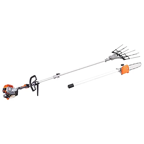 Kawapower KPVJR260 26CC Petrol Wareer and Pruning with 2-Stroke Engine, Orange and Black - Image 1