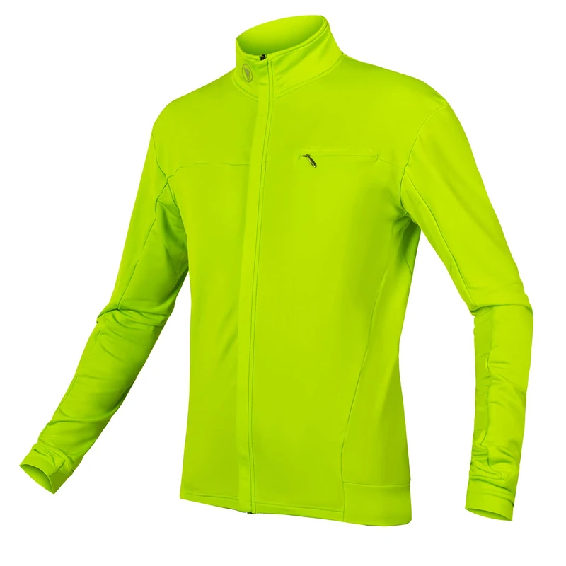 Endura Xtract Roubaix Long Sleeve Cycling Jersey | Breathable | Soft Feel Fabric | Moisture Wicking | Athletic Fit | Rear Pockets | Zipped Pockets Jersey