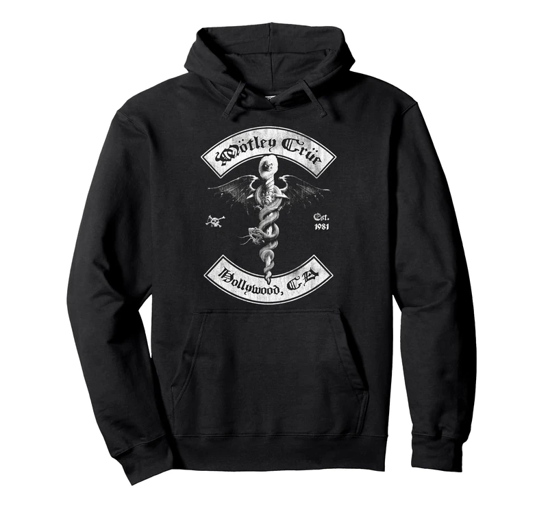 Mötley Crüe Feelgood Hollywood '81 Pullover Hoodie