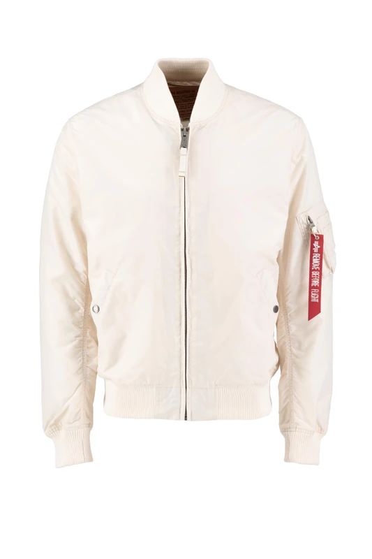 Alpha Industries Men's MA-1 TT Jackets, jet-stream-white, XS