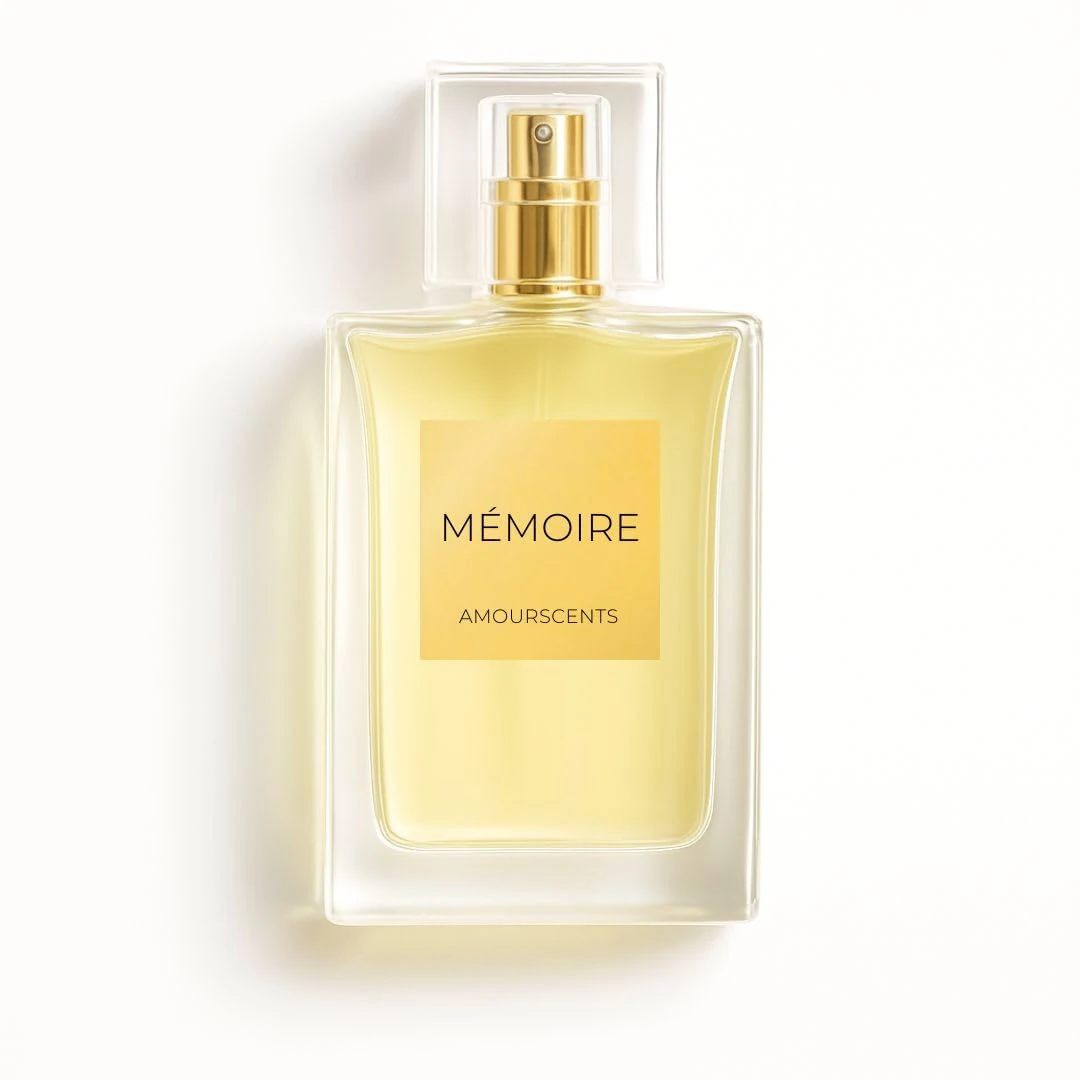 Amour Scents My Way - Inspired Alternative Extrait De Parfum for Women, Luxurious Long Lasting Fragrance, 30% Oil Concentration - Enchanting Floral Blend with Tuberose & Vanilla - Mémoire (50ml)