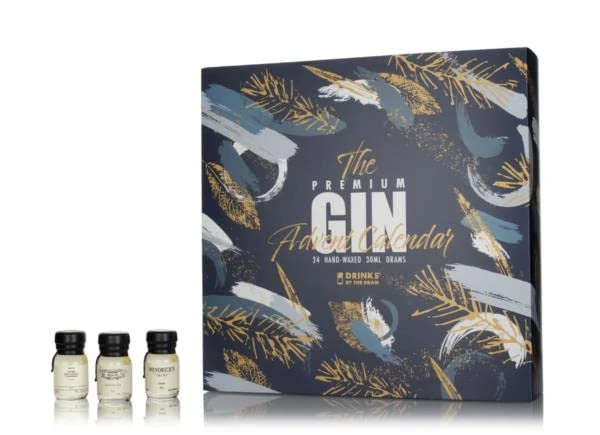 Premium Gin Advent Calendar (2021 Edition) Drinks by the Dram | ABV 43.1%, 24 x 30ml