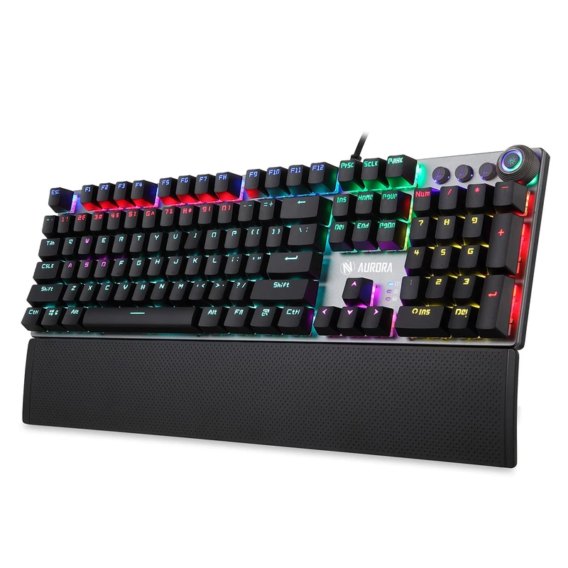 iBox Aurora K-4 keyboard USB QWERTY Black