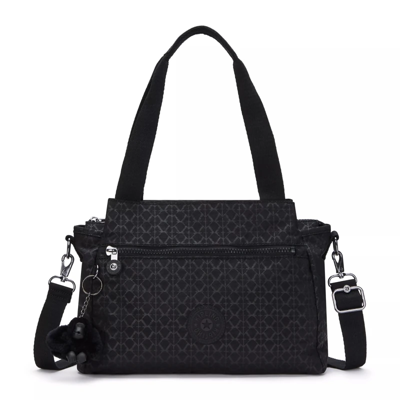 Kipling Elysia Shoulder Bag Signature Emb