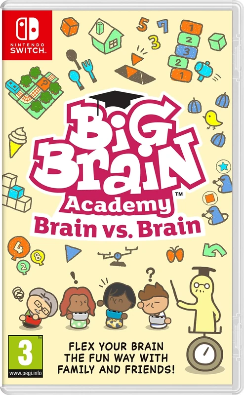 Nintendo Big Brain Academy: Brain vs Brain - Switch Cartridge Game