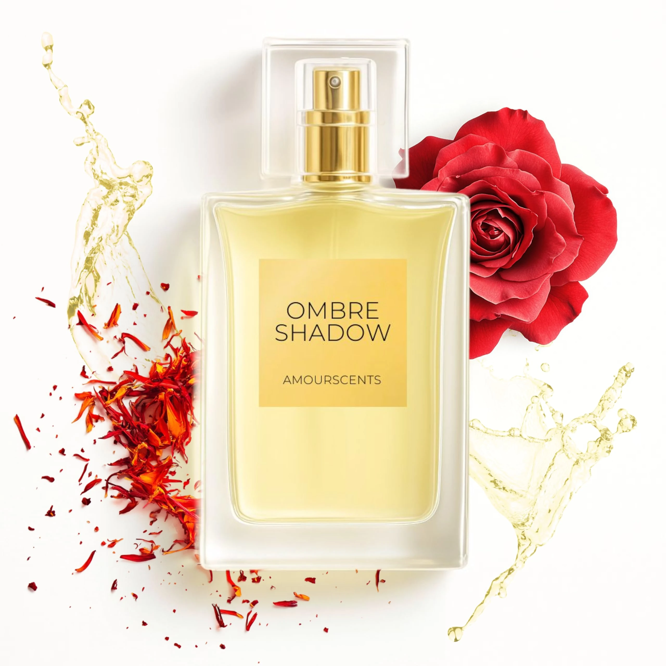 Amour Scents Ombre Nomade Inspired Alternative Perfume Extrait De Parfum Fragrances For Men & Women - Long Lasting Fragrance with 30% Essential Oil, Sophisticated Aroma - Ombre Shadow (50ml)