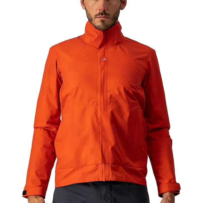 CASTELLI 4521537-656 COMMUTER RFX JACKET Jacket Men's FIERY RED Size XXL