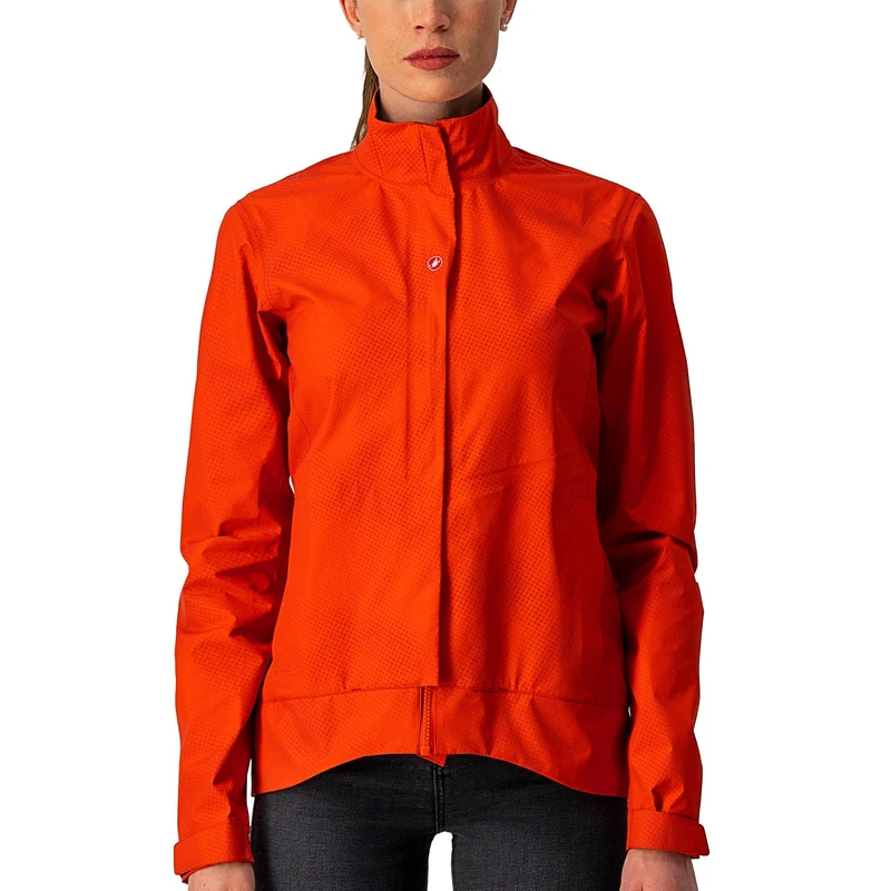 CASTELLI 4521538-656 COMMUTER W RFLX JKT Jacket Women's FIERY RED Size S