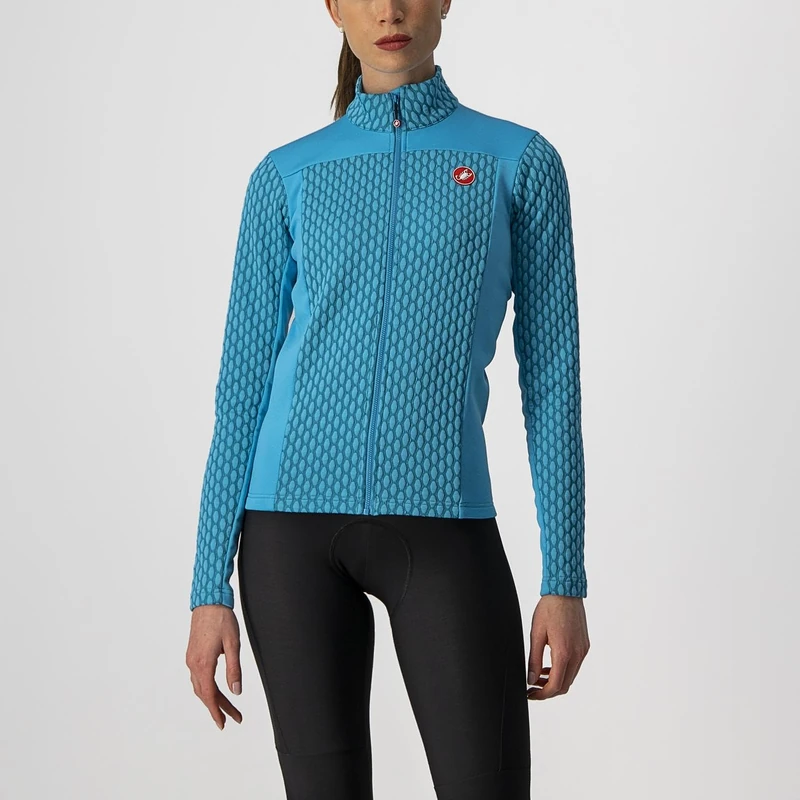 CASTELLI 4521530 SFIDA 2 Jersey FZ Women's Sweatshirt Black M