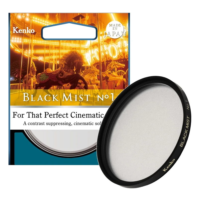 Kenko Photography effect filter Black Mist No.01 82mm Soft Effect, For portrait