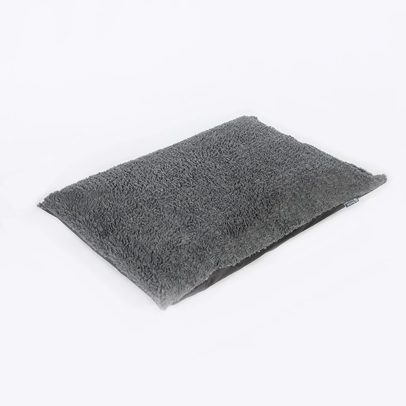 Danish Design Happy Landings Black/Deep Grey Soft Sherpa Fleece Waterproof Base Dog/Puppy Duvet Cover Large