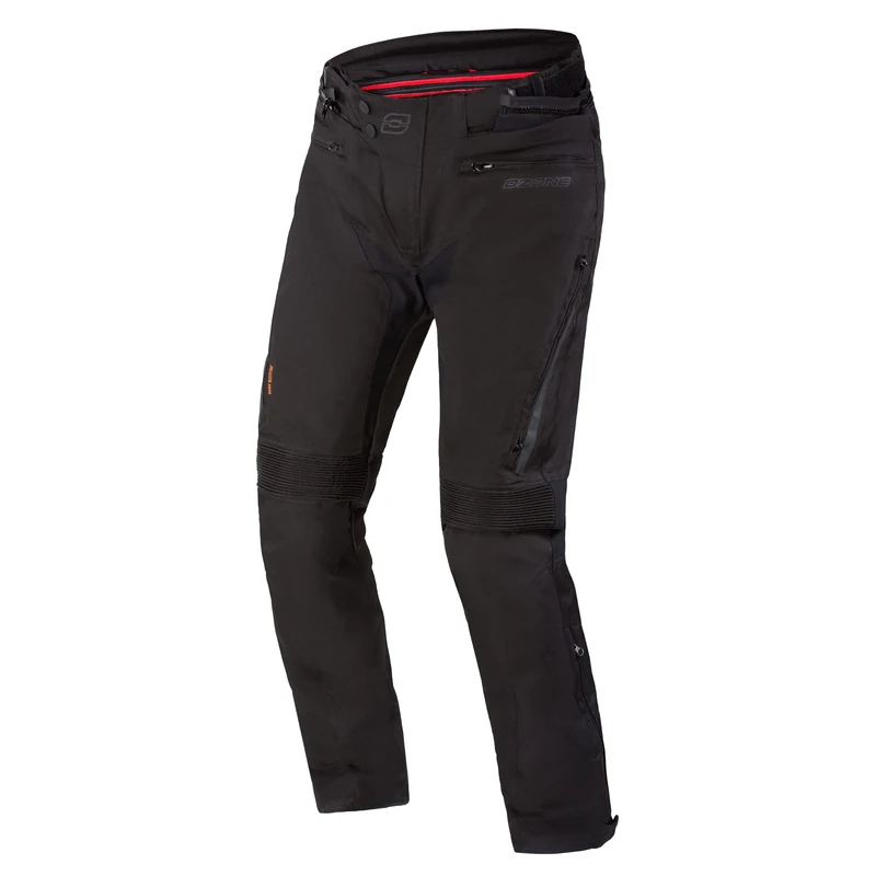 OZONE MOTO Men's Vulcan Pantalones de Moto Textil, Black, 3XL Kurz - Image 1