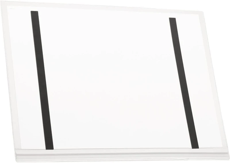 Durable Water-Resistant A3 Magnetic Pocket - Pack of 5 Transparent Document Holders - Ideal for Outdoor Information Displays – IPX5 Standard Tested