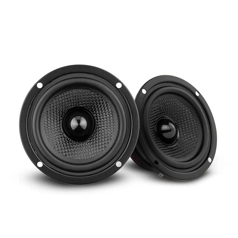 DS18 ZXI-354 3.5" Full Range Car Audio Speaker with Kevlar Cone 120 Watts 4 Ohm (2 Speakers)