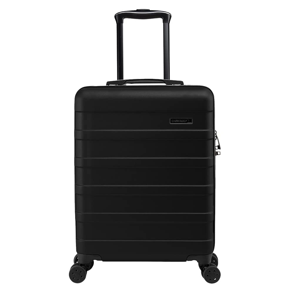 Cabin Max Anode 55x40x20 Cabin Suitcase, Built in Lock, Lightweight Carry On, 8 Wheels, Wet Pocket, Suitable for Ryanair, Easyjet, Paid Hand Luggage Carry-Ons (55 x 40 x 20 cm 40l)