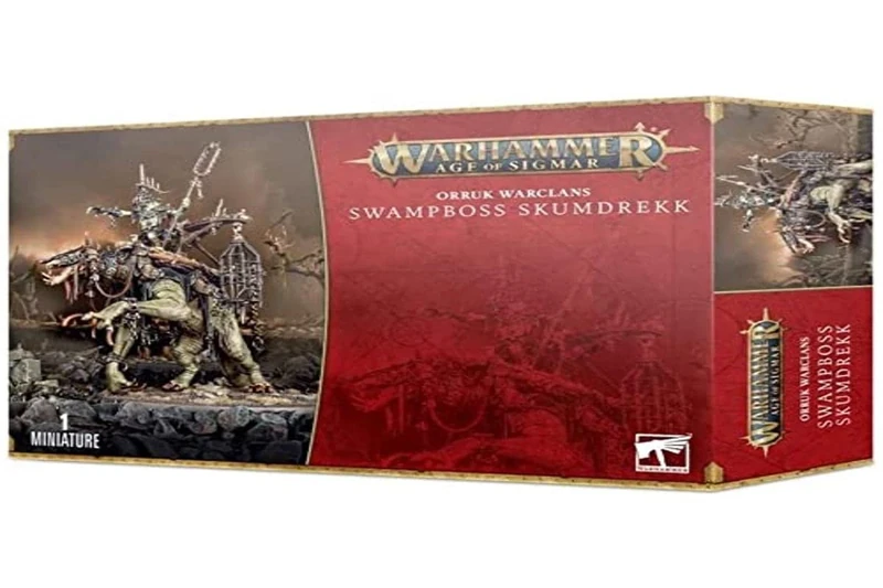 Games Workshop - Age Of Sigmar: Orruk Warclans: Swampboss Skumdrekk - Image 1