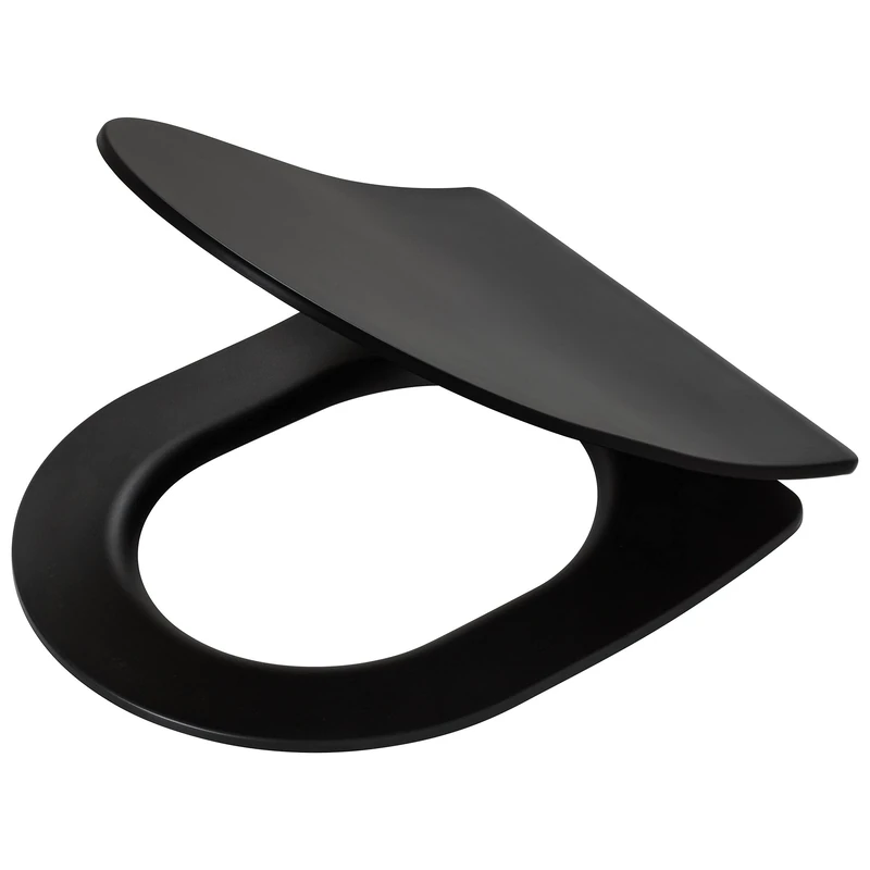 Tiger Tune Toilet seat Duroplast Black/Brushed Stainless Steel