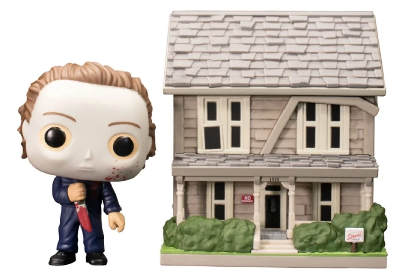 Funko Pop! Town Halloween - Michael Myers with Myers House Blood-Splattered (Special Edition) #25
