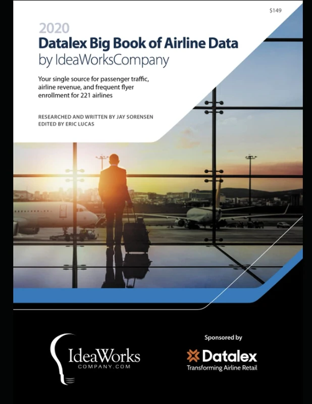2020 Datalex Big Book of Airline Data by IdeaWorksCompany (Big Book of Travel Data) - Image 1