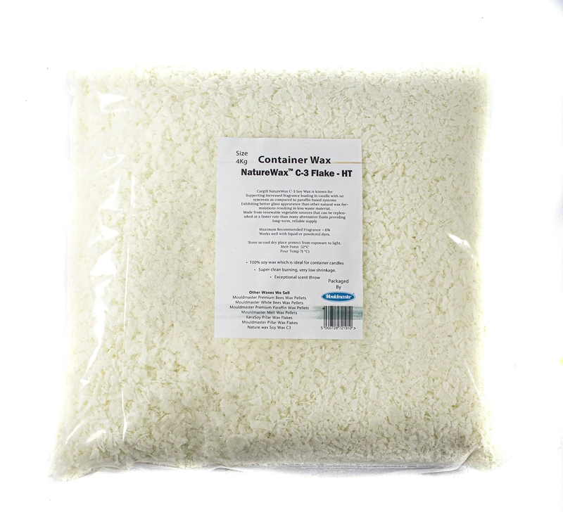 Mouldmaster Nature Soy Wax C3, Off White, 4kg