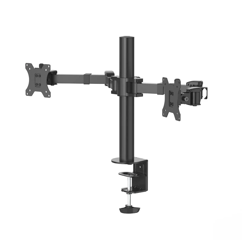 Hama Monitor Mount, 2 Monitors, Height-adjustable, Swivel/Tilt, 13-35 inch, 15 kg Weight Capacity