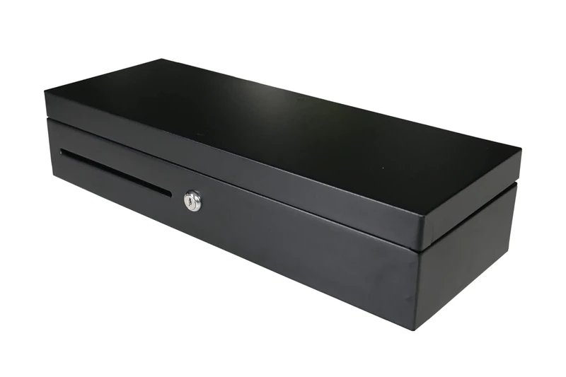 Solid and Elegance Cash Drawer, Two-position Lock, RJ12 Cable plug, Removable Money Cartridge, Made of Thick Cold-Rolled Steel, HDWR HD-KFT46