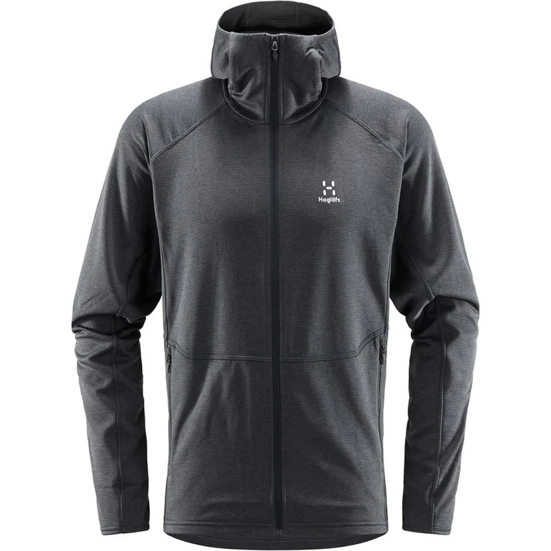 HAGLOFS 605071_2AT SKUTA HOOD Sweatshirt Men's MAGNETITE Size S