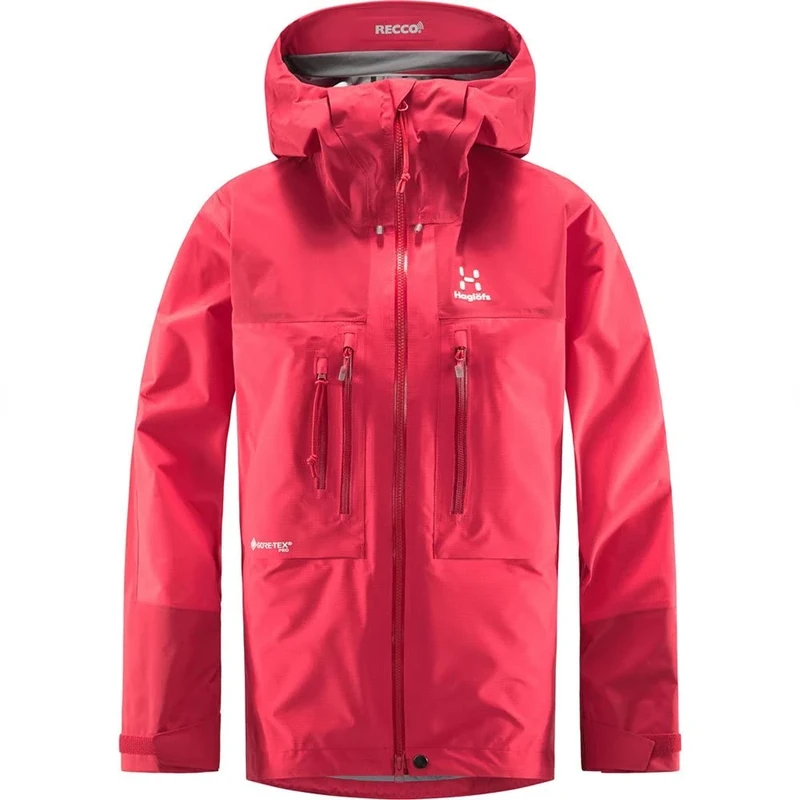 Haglöfs HAGLOFS 604724_4QX ROC NORDIC GTX PRO Jacket Women's SCARLET RED/DALA RED Size M
